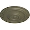 Ekena Millwork Traditional Ceiling Medallion (Fits Canopies up to 8 1/4"), 31 1/2"OD x 2 1/2"P, Spartan Stone CM31TRSSF - alternate 2